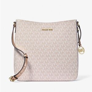 Brand New Never Worn with Tags White/Pink Michael Kors Crossbody Purse.